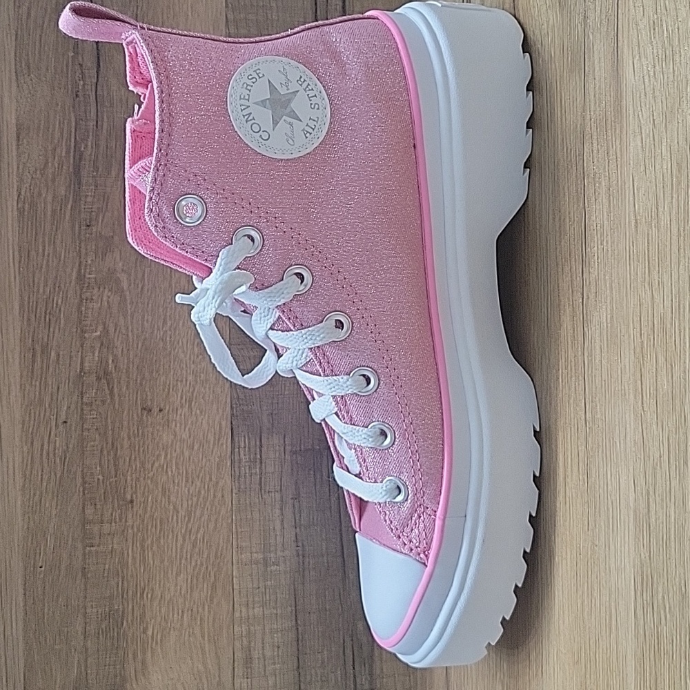 Converse Pink Chuck Taylor High-Tops - Picture 11 of 15